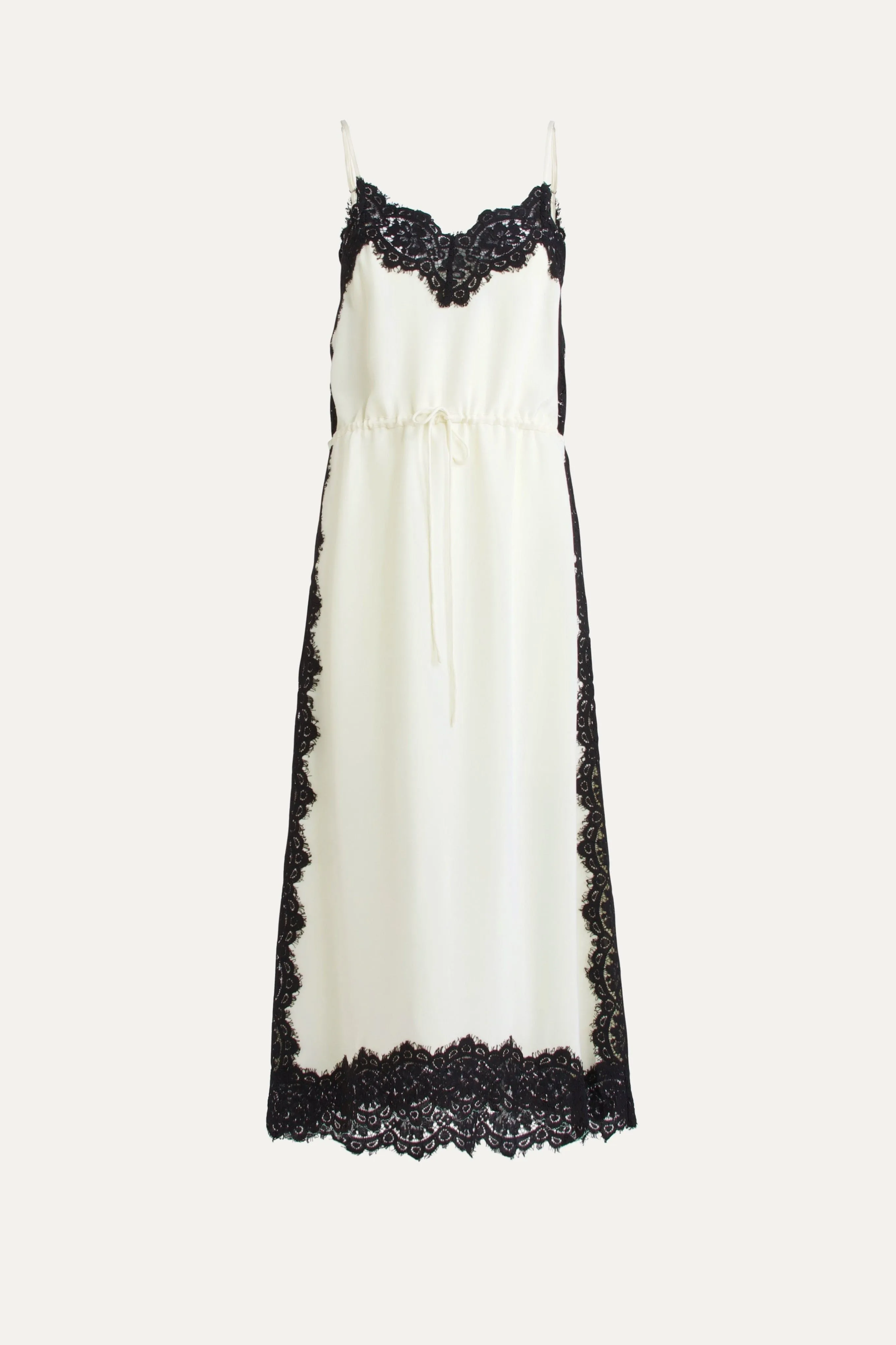 Nettie Silk & Lace Cami Dress