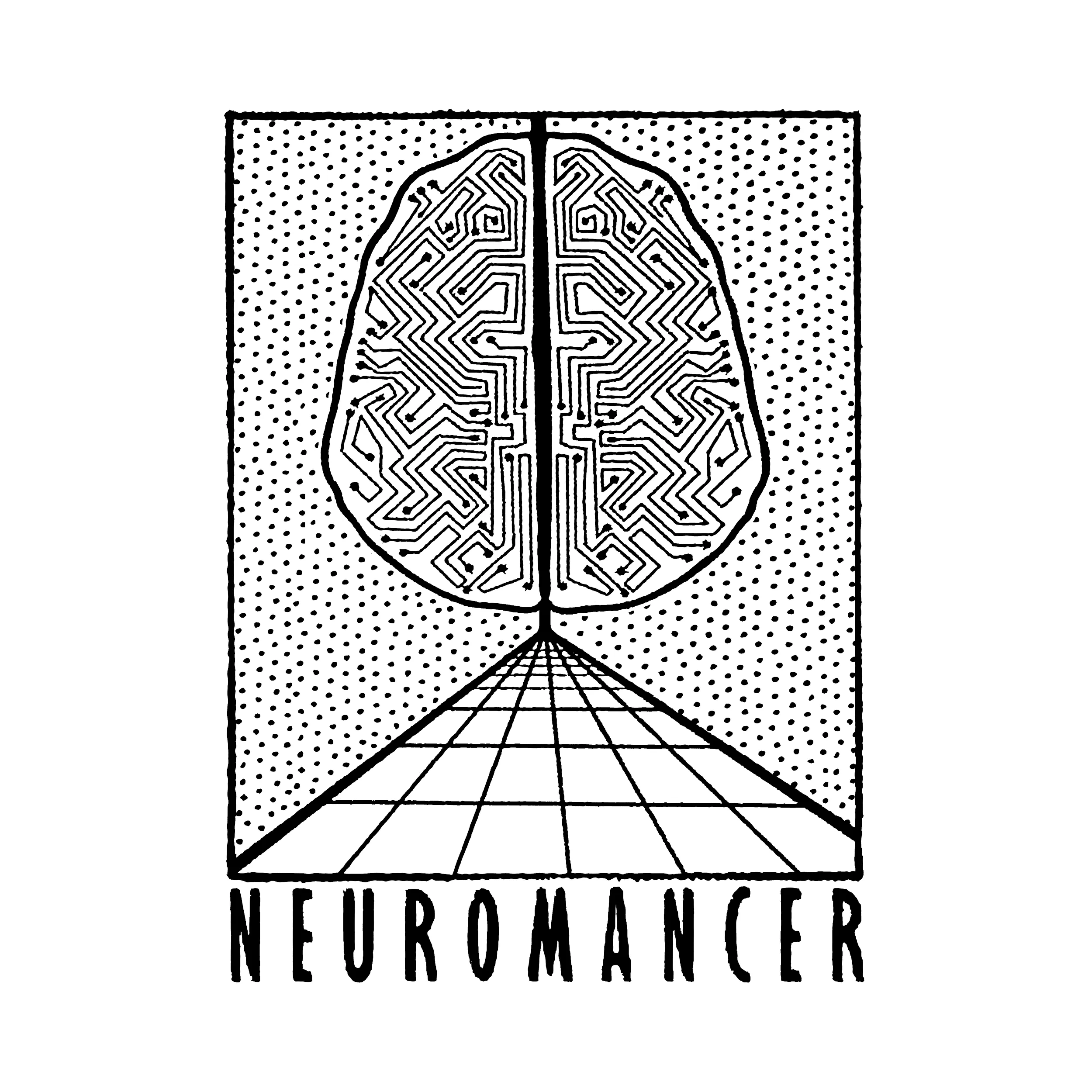 Neuromancer Slim Fit Tee