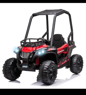 New 2025 | Off-Road 12V Utv | Suspension | Upgraded | Rubber Tires | Remote