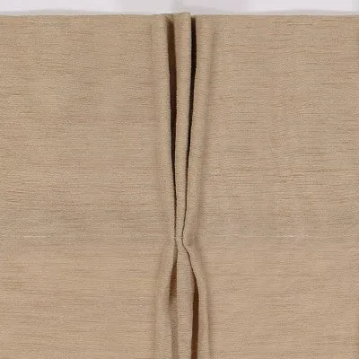 New - 84"x25" Serendipity 5 Pinch Pleat Light Filtering Curtain Panel Linen - Waverly