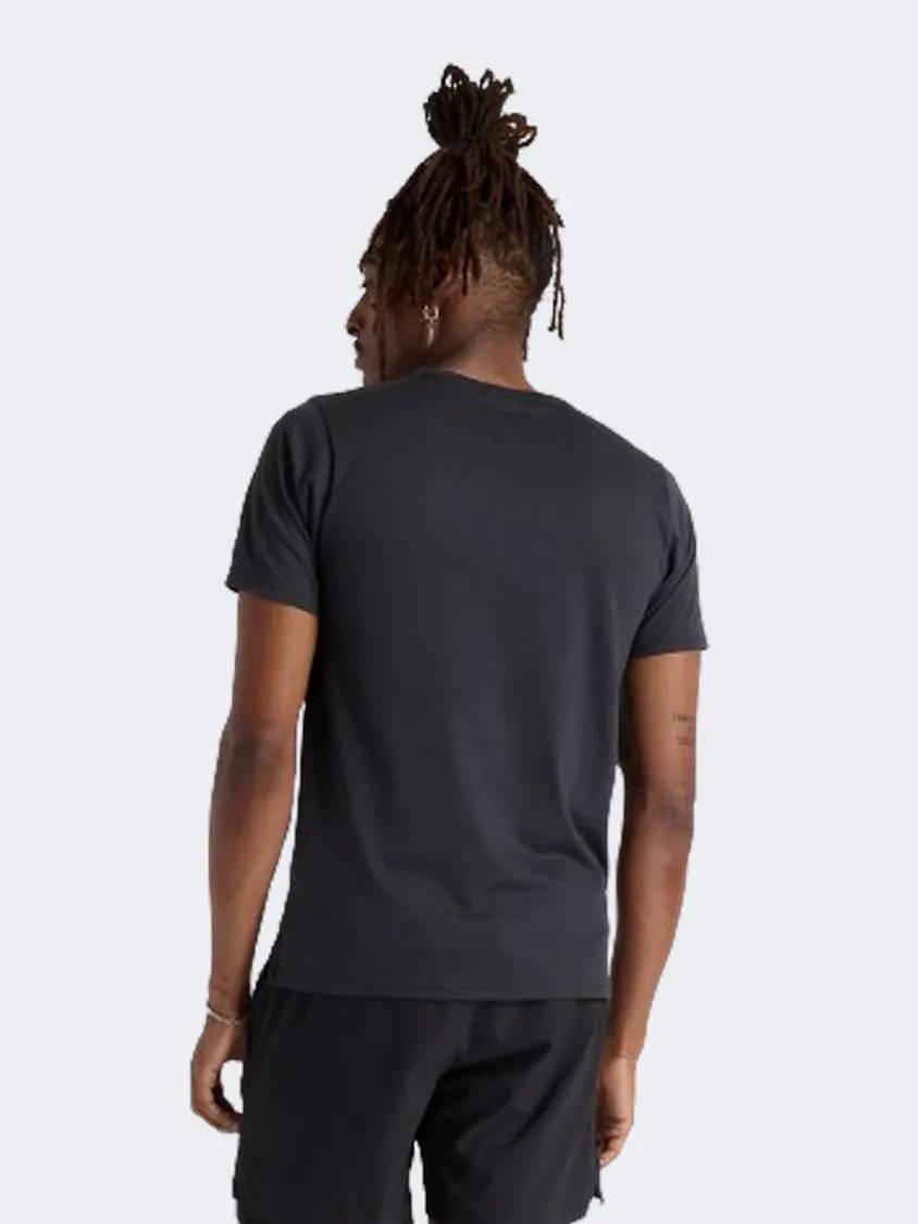 New Balance Lightweight Jersey Men Performanc T-Shirt Black