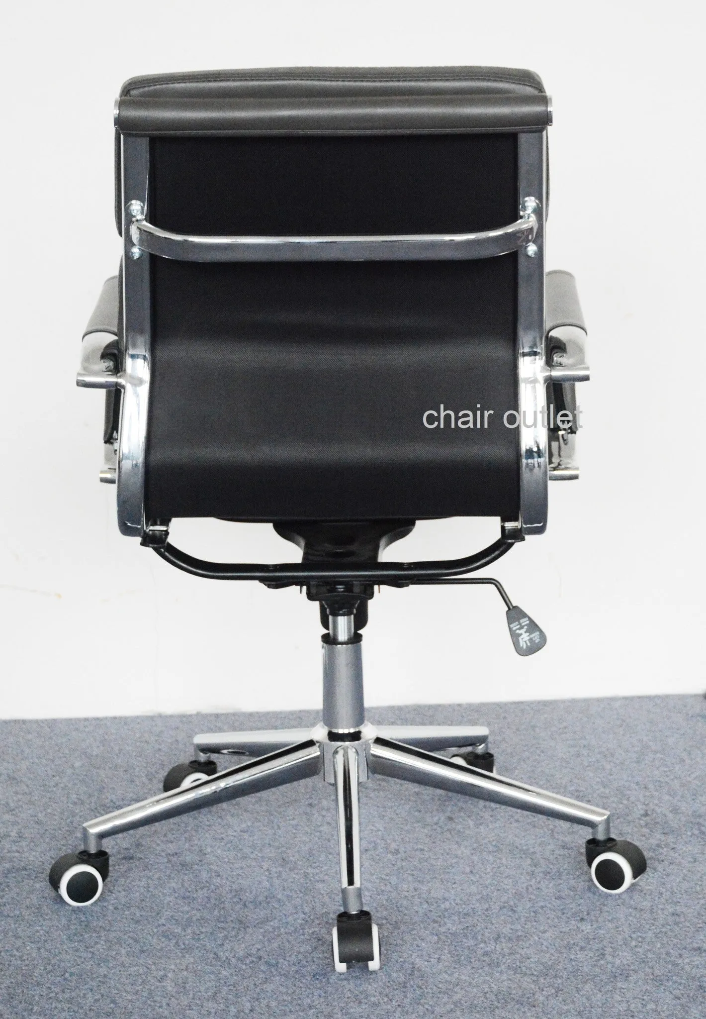 New Black Soft Pad Style Designer Office Management Chair