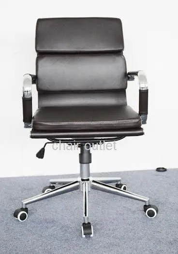 New Black Soft Pad Style Designer Office Management Chair