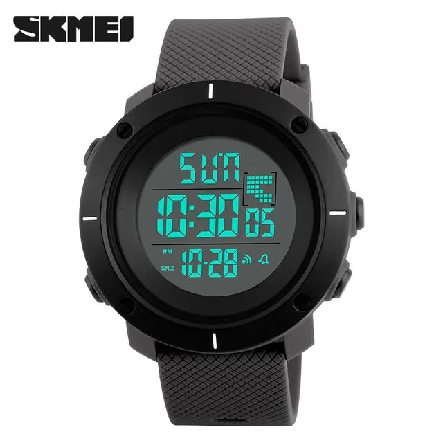 New Brand SKMEI Watch Men Military Sports Watches 50M Waterproof LED Digital Watch Clock Men Fashion Outdoor Wristwatches