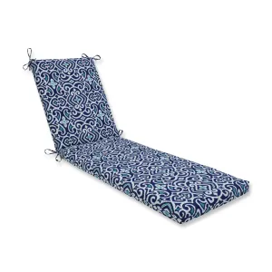 New Damask  Marine Chaise Lounge Cushion 80X23X3