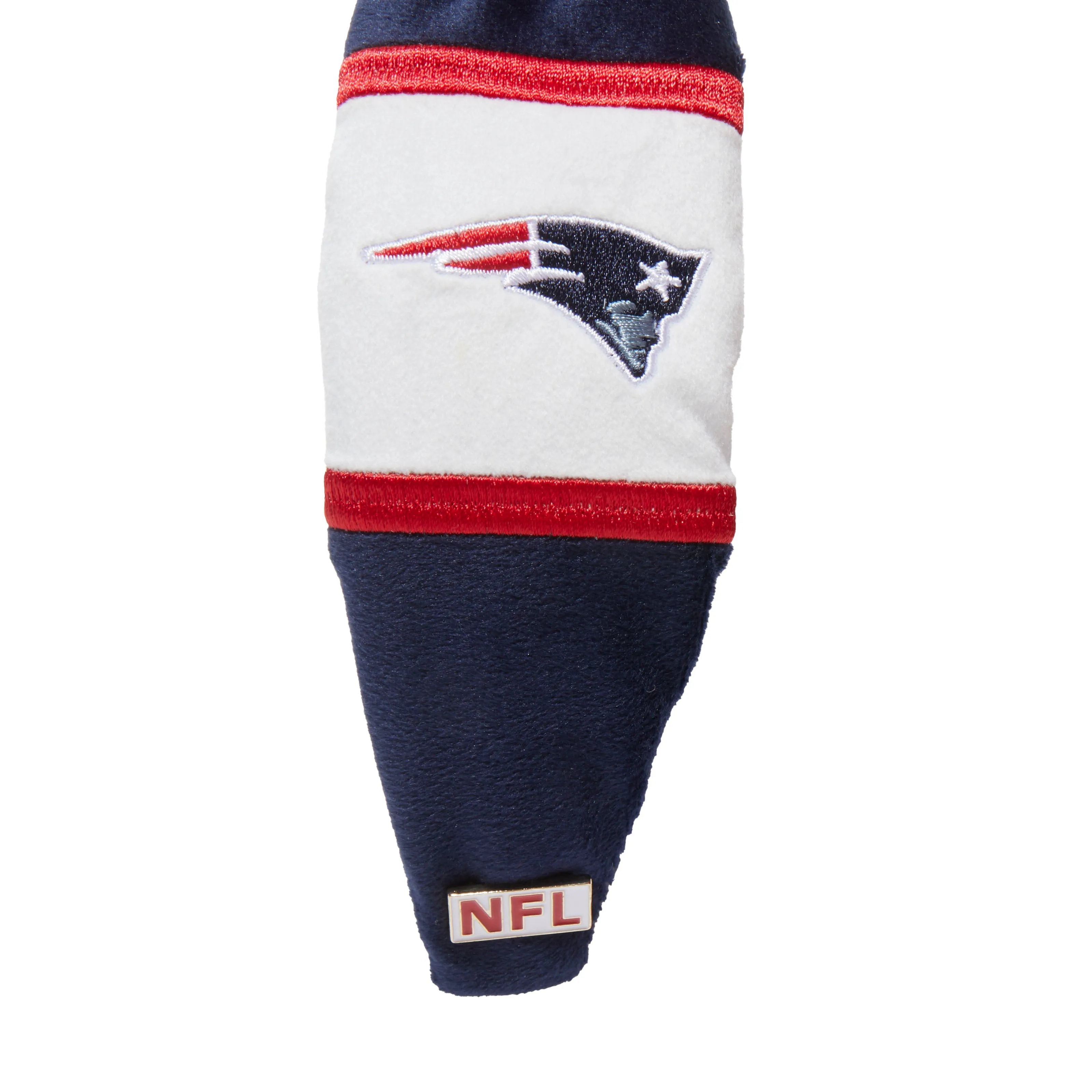 NEW ENGLAND PATRIOTS LELE SADOUGHI X NFL NAVY EMBROIDERED KNOTTED HEADBAND