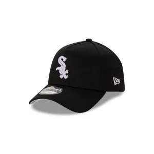 New Era 9Forty A-Frame MLB Black Lilac Chicago White Sox