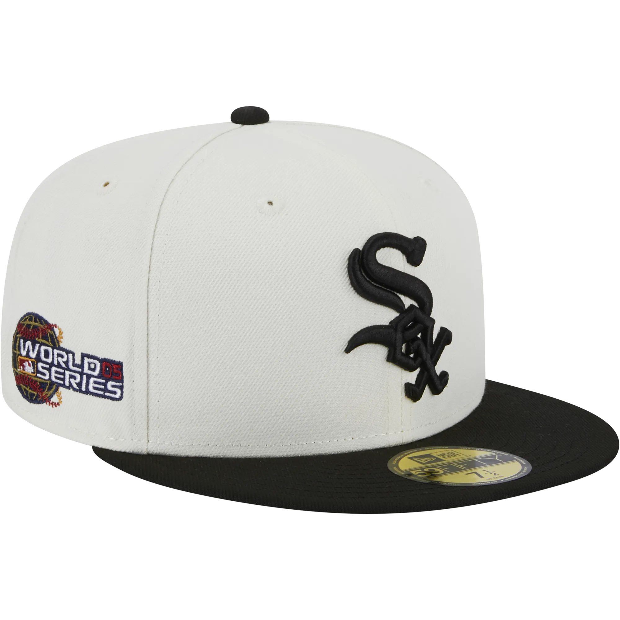 New Era MLB Chicago White Sox World Class Back Patch 59FIFTY Fitted Hat