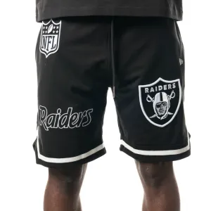 New Era NFL Higher Grade Basketball Shorts Las Vegas Raiders Black