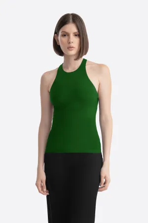 NEW FONDA TANK TOP LONG GREEN