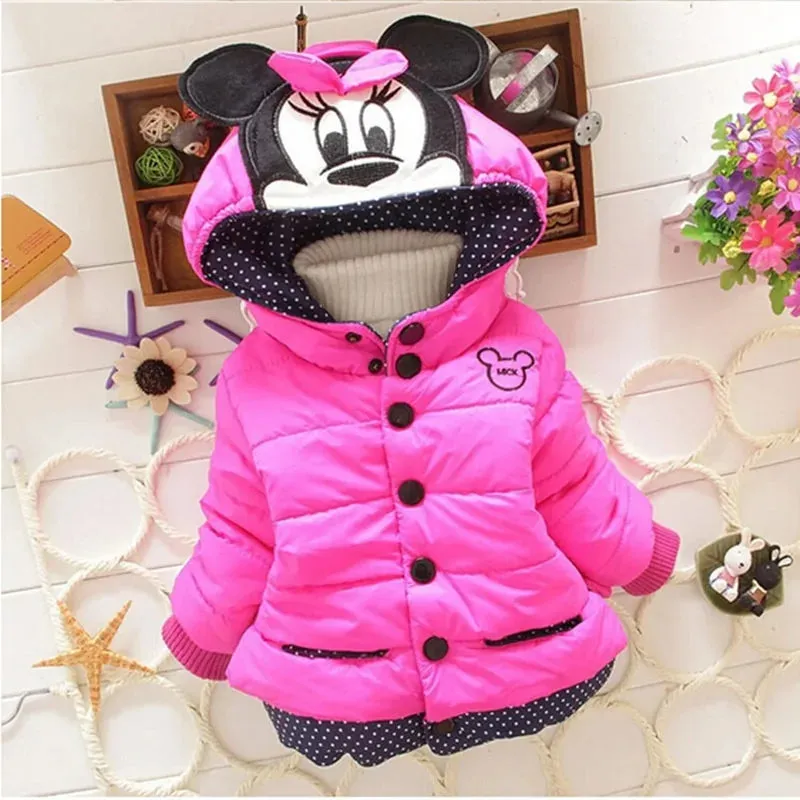 New Girls Minnie Cartoon Jacket