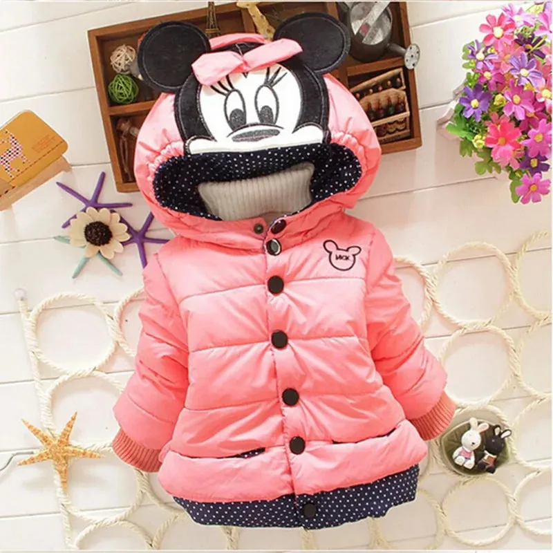 New Girls Minnie Cartoon Jacket