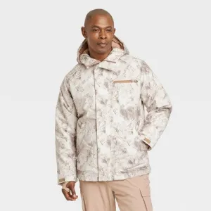 New - Men's Snow Sport Jacket - All In Motion Beige S