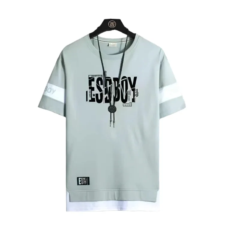 New Men's T Shirts Fashion Summer Short Sleeve Graphics Desing