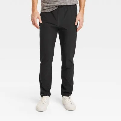 New - Men's Woven Pants - All In Motion Black Onyx L