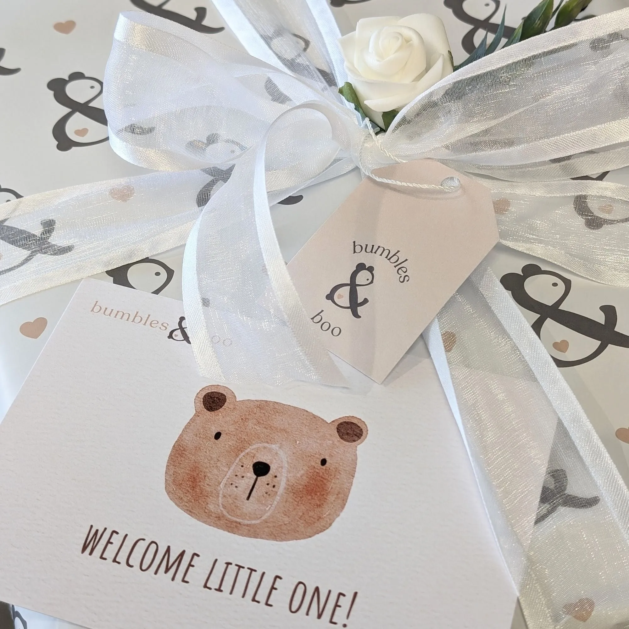 New Mum & Baby Silver Keepsake Gift Hamper Tiny Toes