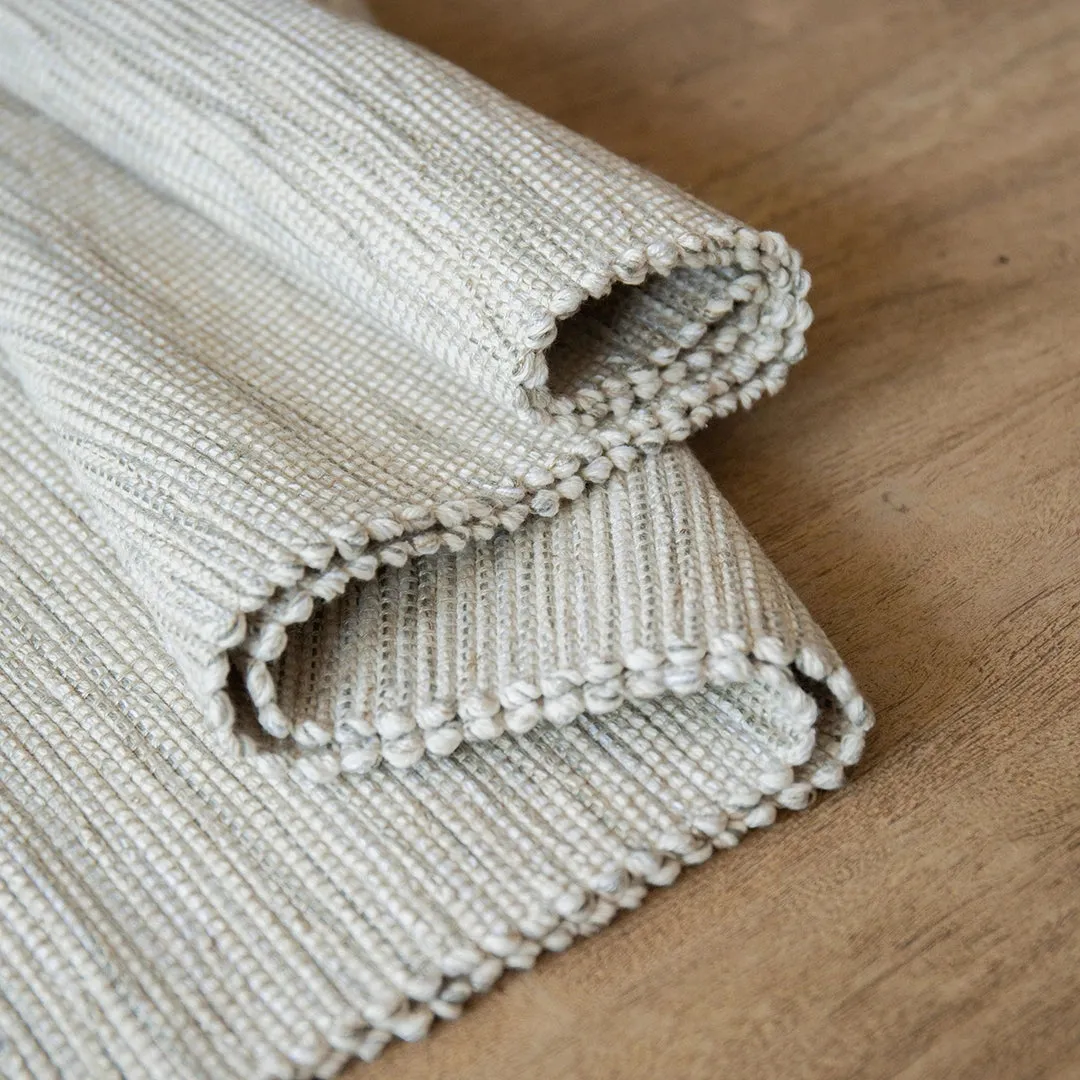 New Neutral Handwoven Table Runner