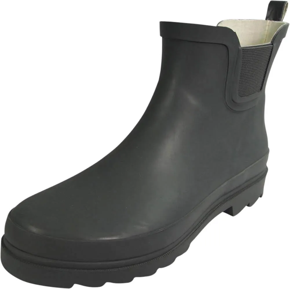 New Norty Women Low Ankle High Rain Boots Rubber Snow Rainboot Shoe Bootie, 39717