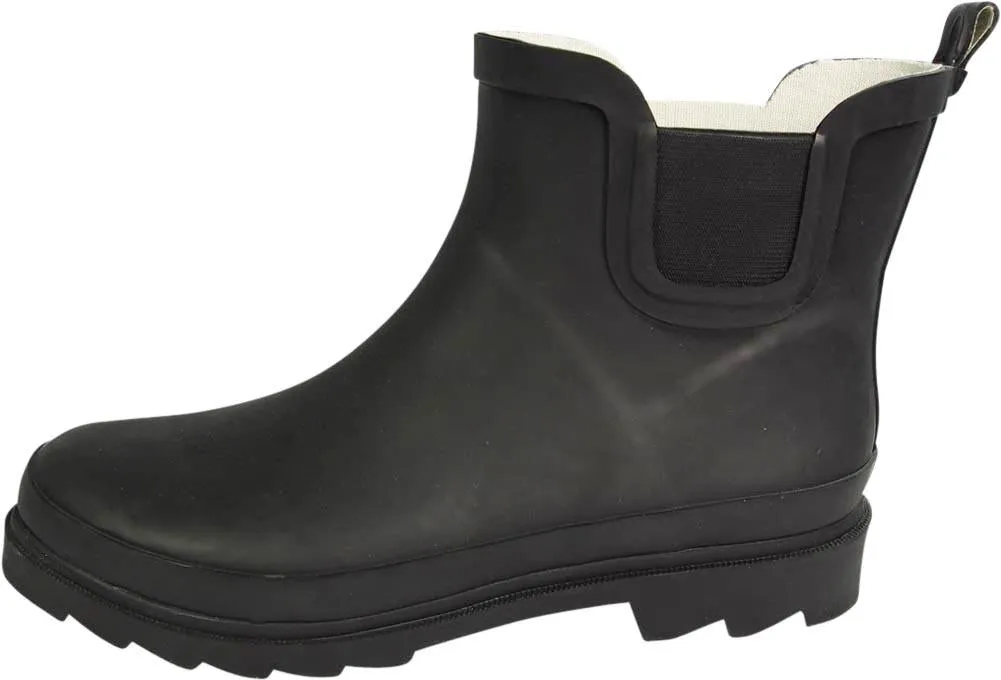 New Norty Women Low Ankle High Rain Boots Rubber Snow Rainboot Shoe Bootie, 39717