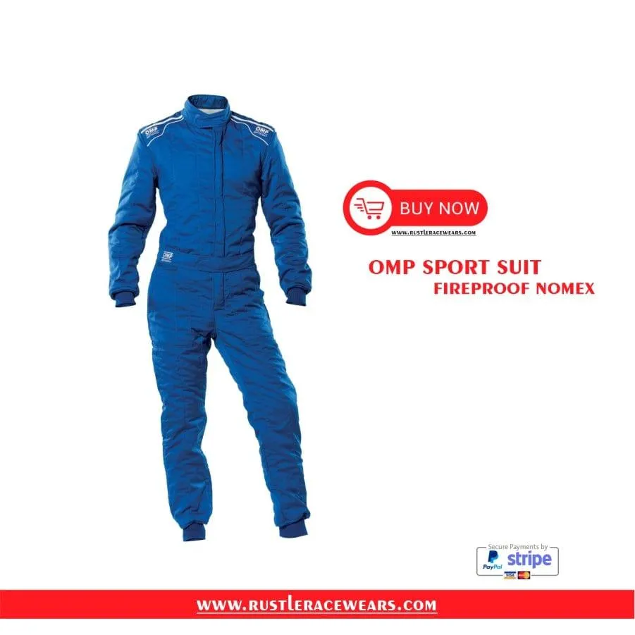 NEW OMP SPORT FIREPROOF RACING SUIT 2020