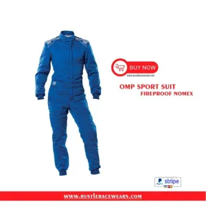 NEW OMP SPORT FIREPROOF RACING SUIT 2020