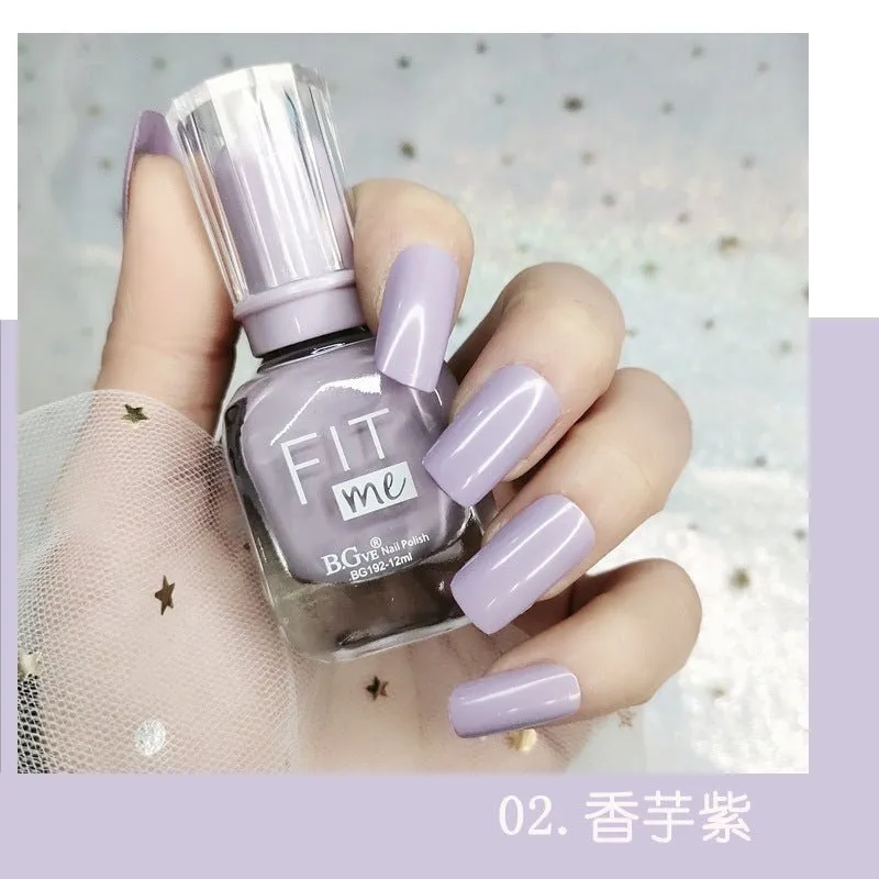 New product nail polish free toast dry display 36 color transparent nail polish cross-border beauty makeup