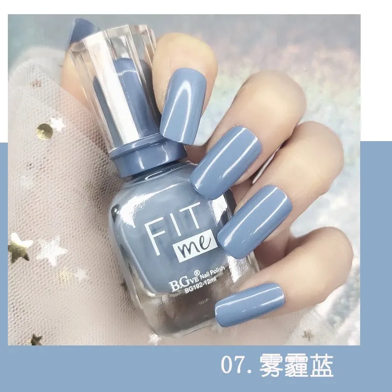 New product nail polish free toast dry display 36 color transparent nail polish cross-border beauty makeup