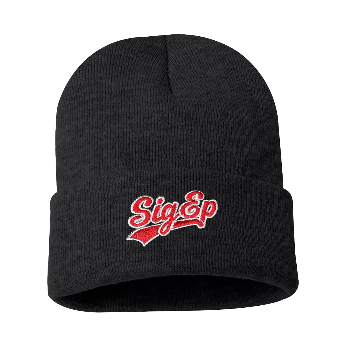 New! SigEp Signature Charcoal Beanie