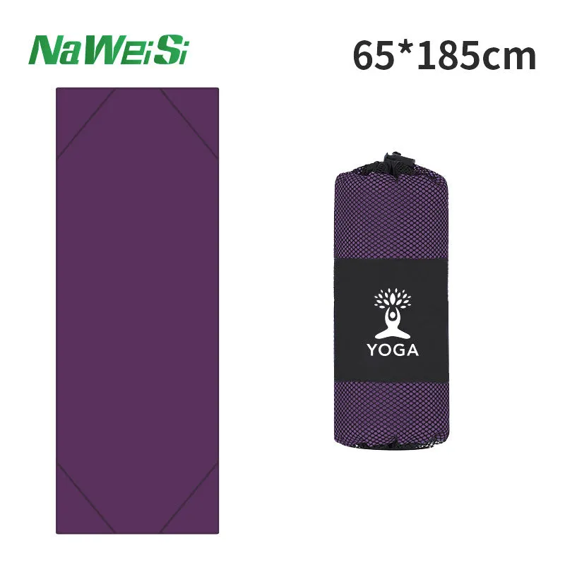 new style yoga towel personalized printed towel double-sided velvet microfiber yoga mat