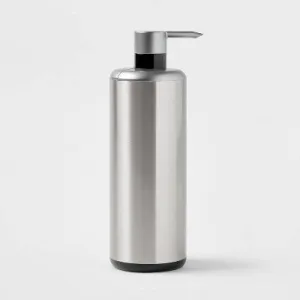 New - Touchless Soap Pump Metallic Gray - Threshold