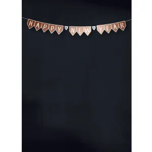 New Years Bunting Printed Backdrop