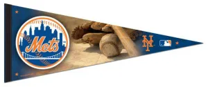 New York Mets "Heritage" Premium Felt Pennant - Wincraft