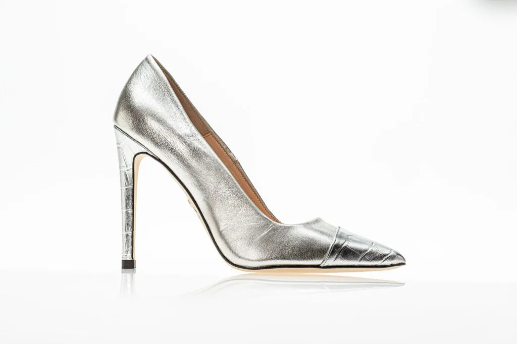 New York Pumps Silver