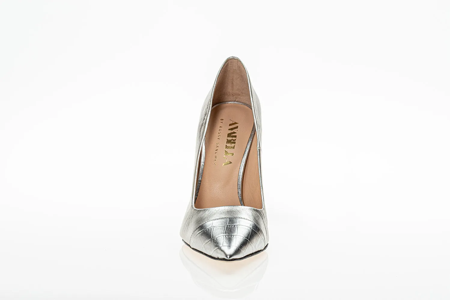 New York Pumps Silver