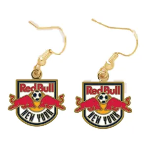 New York Red Bulls MLS WinCraft Sports Nickel Free Dangle Earrings