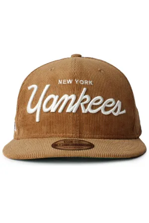 New York Yankees Corduroy 59FIFTY Snapback Cap with Embroidered Logo