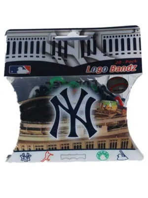 New York Yankees MLB Forever Collectibles YOUTH Silly Bandz Logo Bandz (20 Pack)