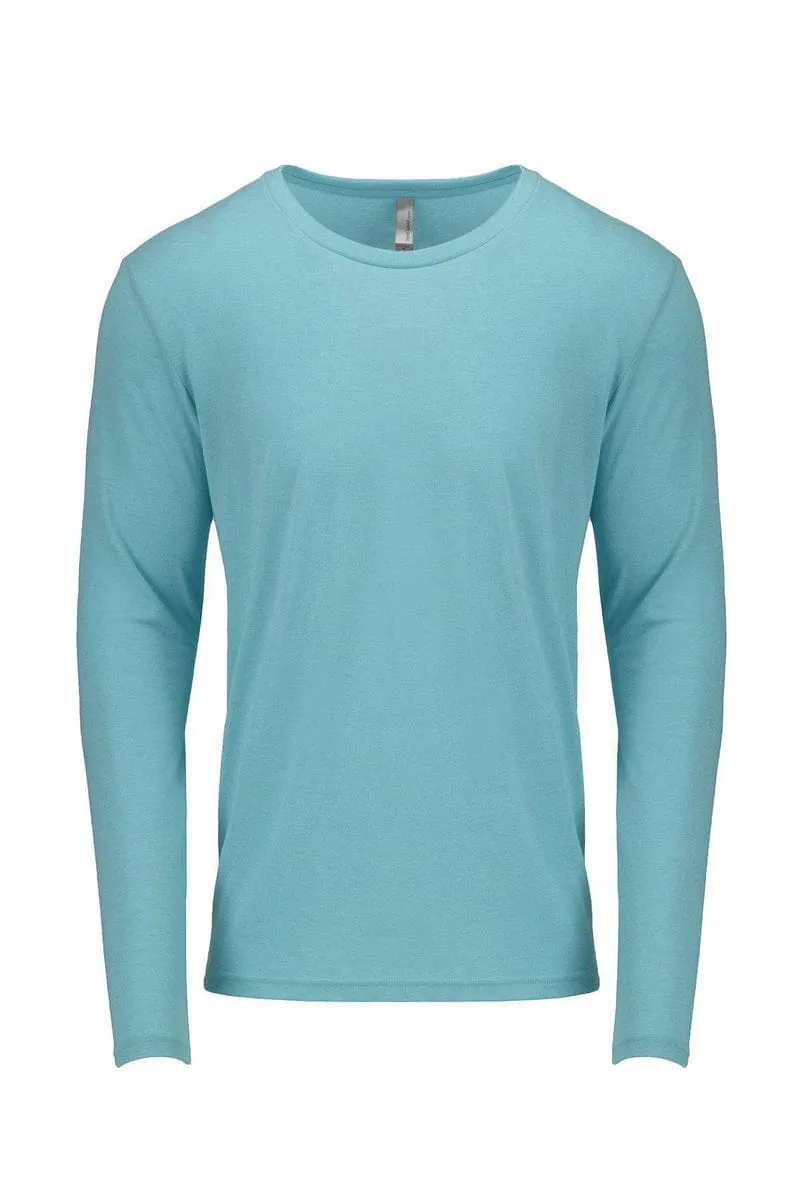 Next Level 6071: Men's Triblend Long-Sleeve Crew