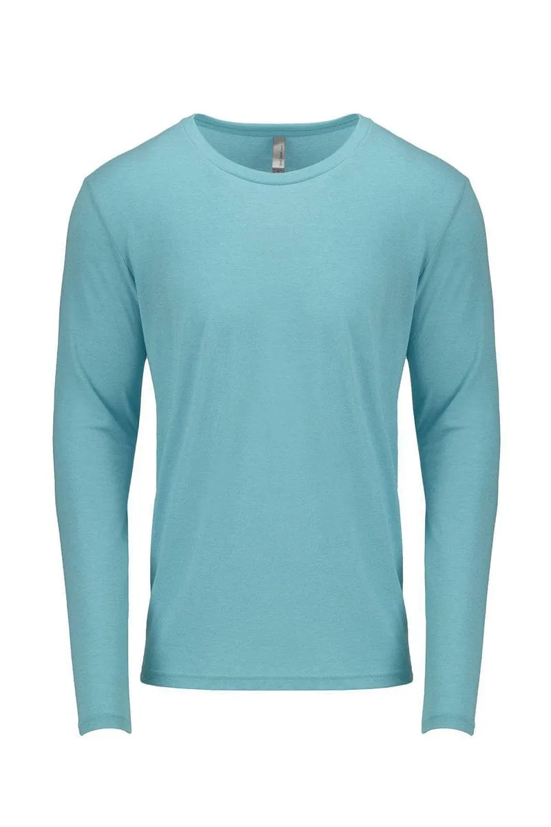 Next Level 6071: Men's Triblend Long-Sleeve Crew