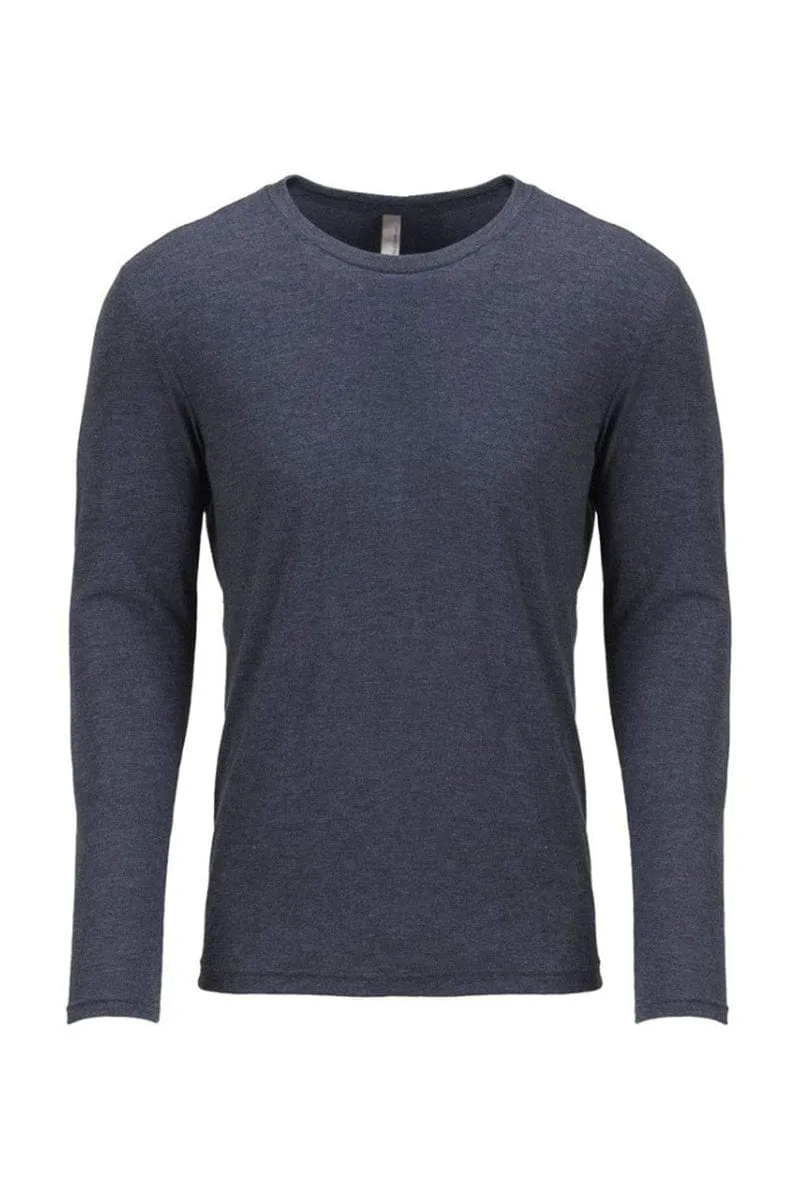 Next Level 6071: Men's Triblend Long-Sleeve Crew