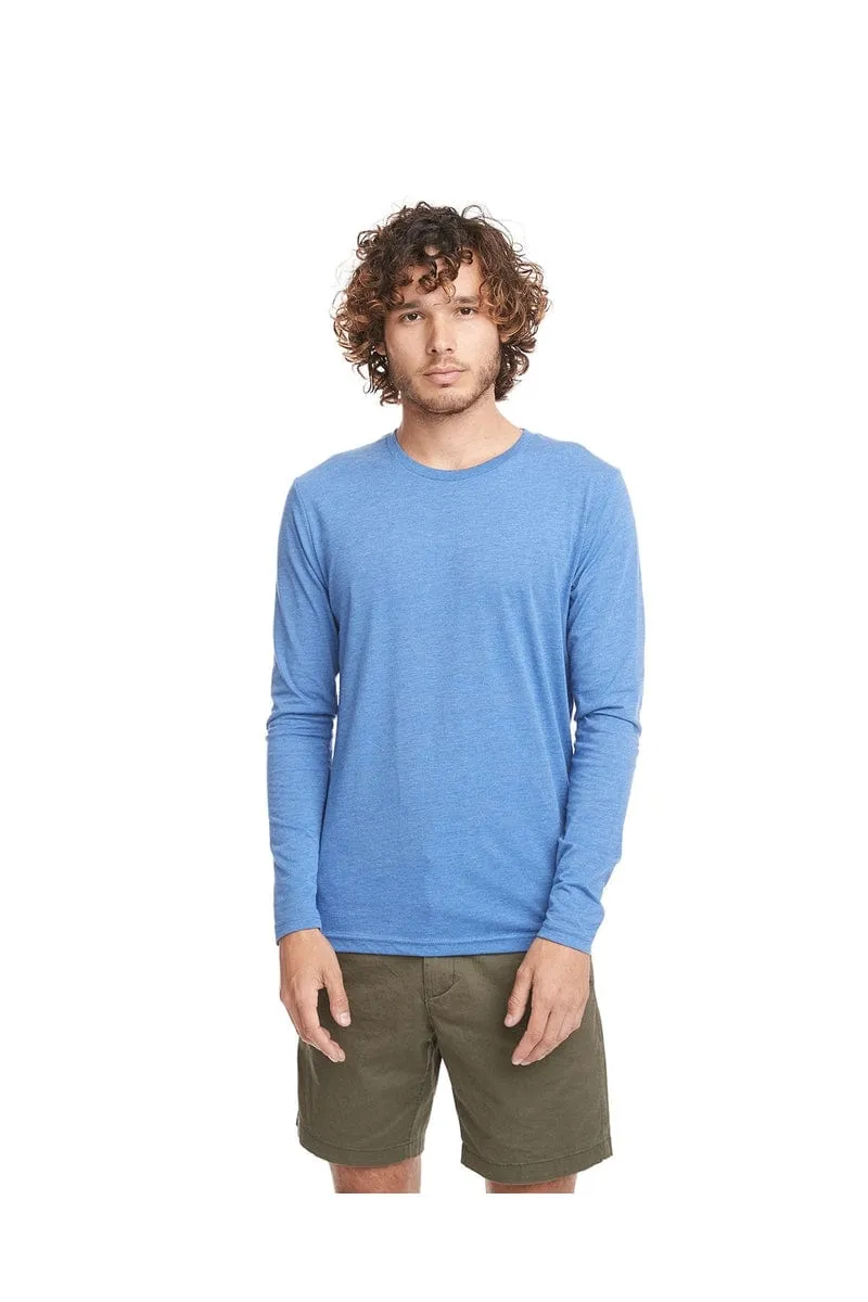 Next Level 6071: Men's Triblend Long-Sleeve Crew