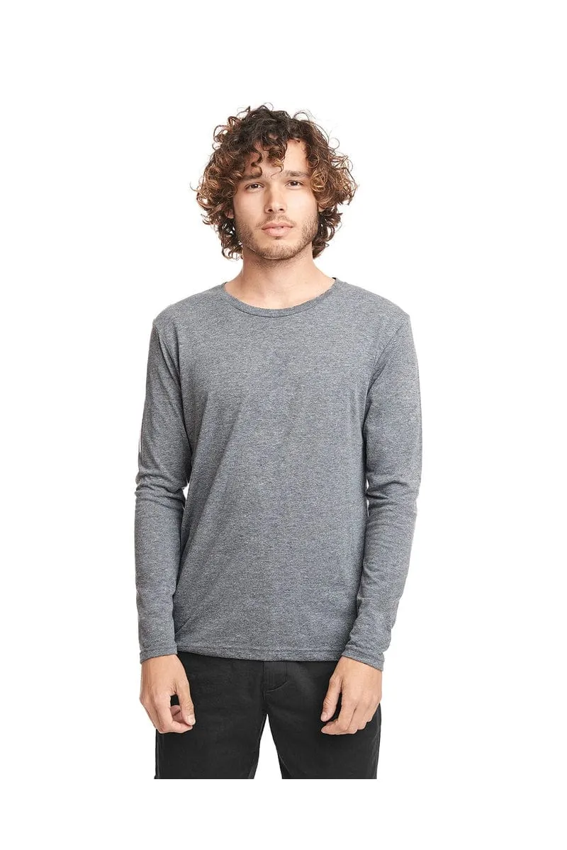 Next Level 6071: Men's Triblend Long-Sleeve Crew