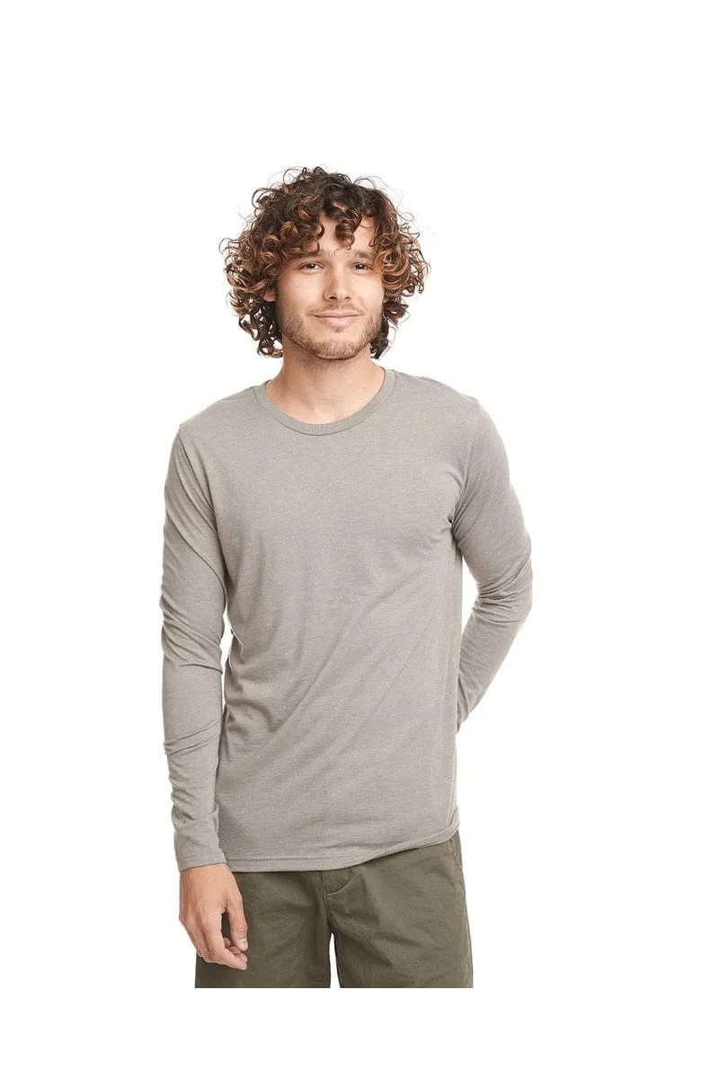 Next Level 6071: Men's Triblend Long-Sleeve Crew