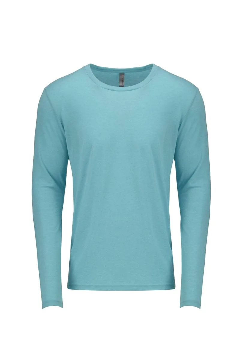 Next Level 6071: Men's Triblend Long-Sleeve Crew