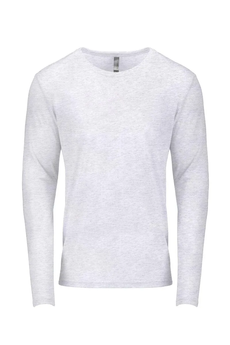 Next Level 6071: Men's Triblend Long-Sleeve Crew