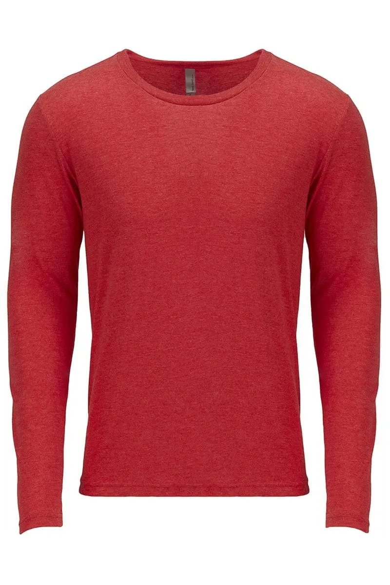 Next Level 6071: Men's Triblend Long-Sleeve Crew