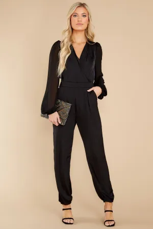 Next Level Class Black Jumpsuit