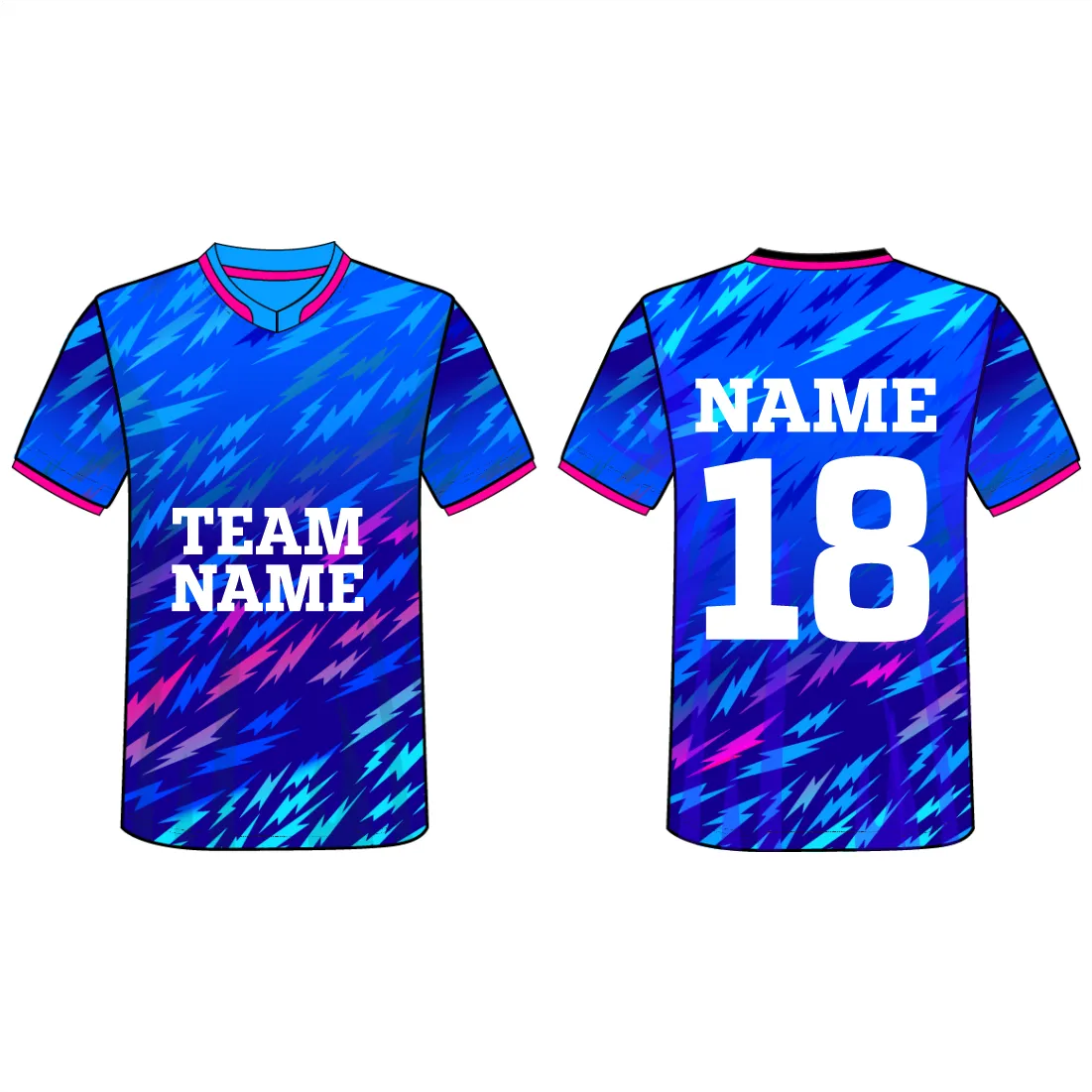 NEXT PRINT All Over Printed Customized Sublimation T-Shirt Unisex Sports Jersey Player Name & Number, Team Name .1243096453