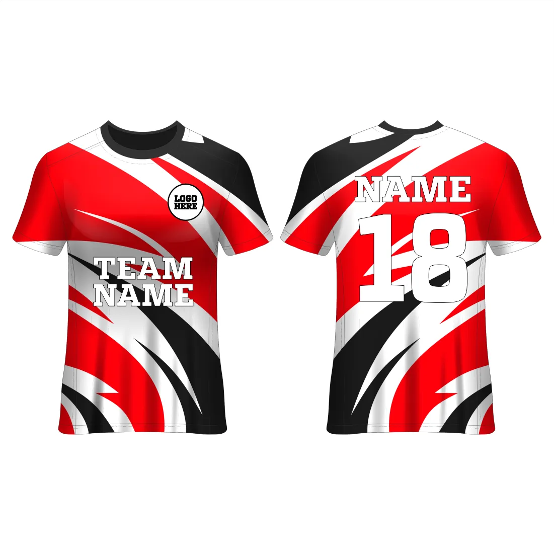 NEXT PRINT All Over Printed Customized Sublimation T-Shirt Unisex Sports Jersey Player Name & Number, Team Name And Logo. 2080352218