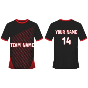 NEXT PRINT All Over Printed Customized Sublimation T-Shirt Unisex Sports Jersey Player Name & Number, Team Name.705300322